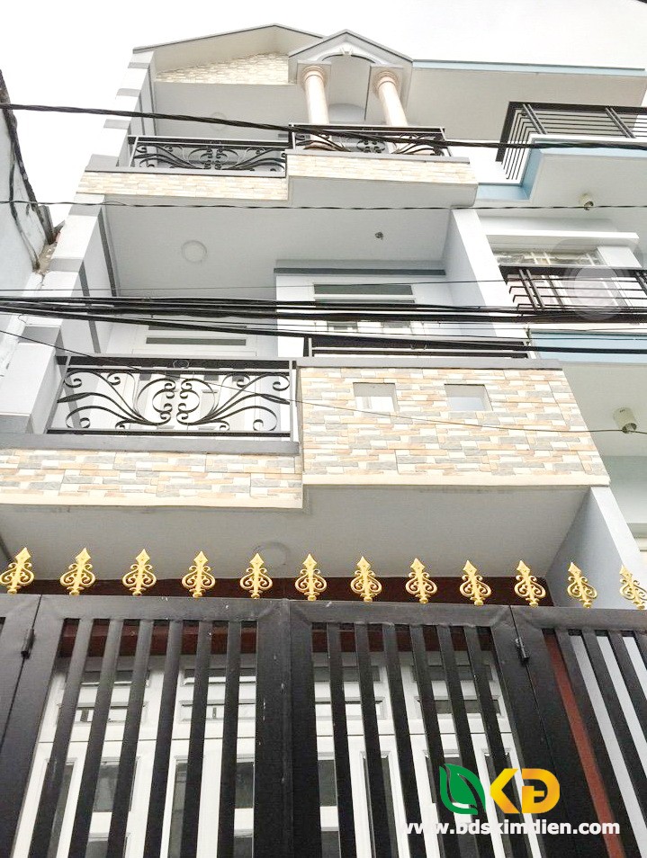 Bán nhà mới hẻm 154 đường Phong Phú Phường 12 Quận 8